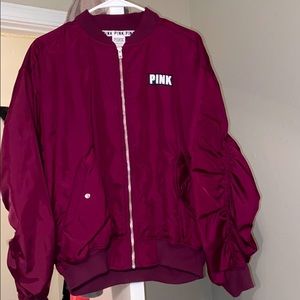 PINK bomber jacket